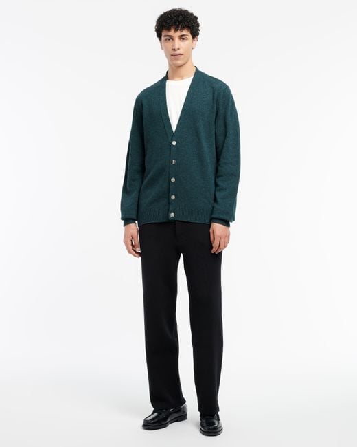 Barrie Blue B Label Cashmere Cardigan for men