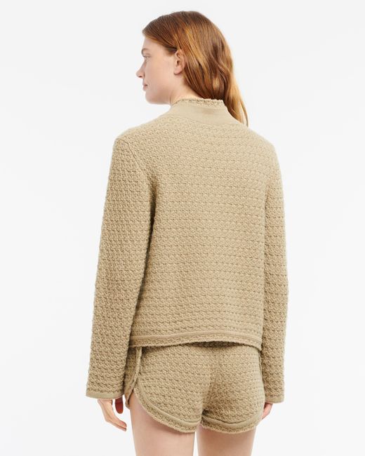 Barrie Natural Cashmere Tweed Shorts