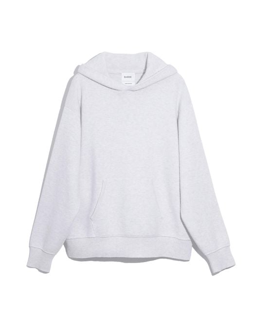 Barrie White Sportswear Cashmere And Cotton Hoodie