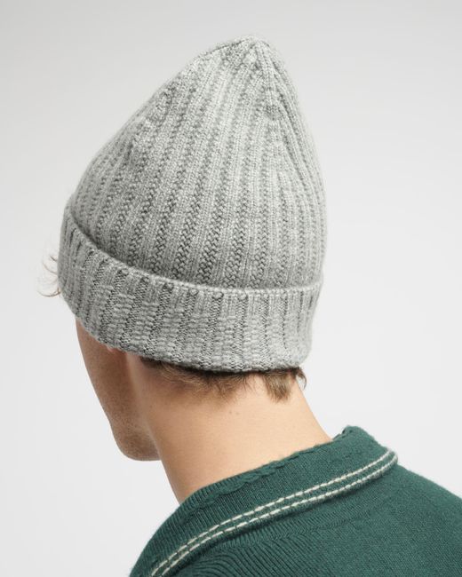 Barrie Gray Cashmere Beanie