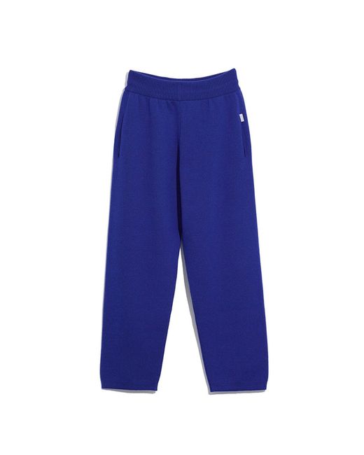 Barrie Blue Sportswear Cashmere And Cotton joggers