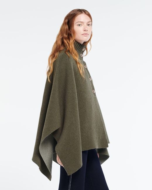 Barrie Green Cashmere Cape