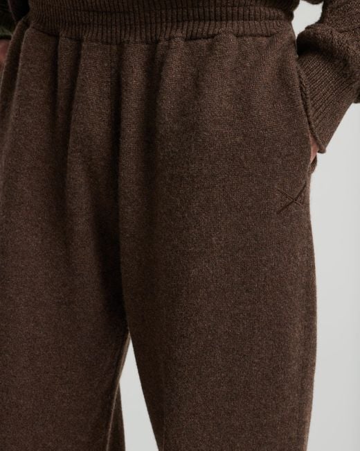 Barrie Brown B Label Cashmere Trousers for men