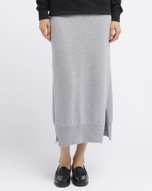 Barrie Gray Iconic Cashmere Skirt