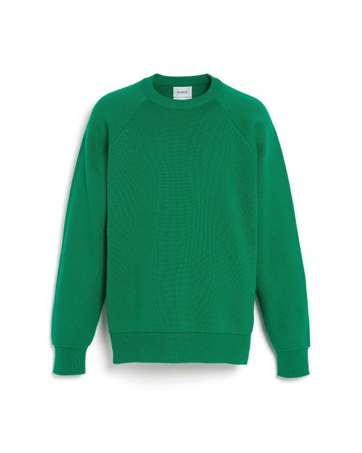 Barrie Green Sportswear Cashmere And Cotton Jumper