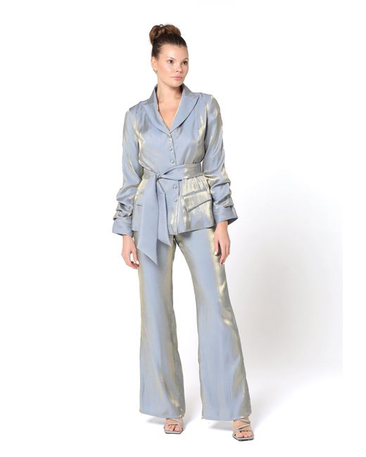 Baruni Blue Querida Jacket-Pants Set