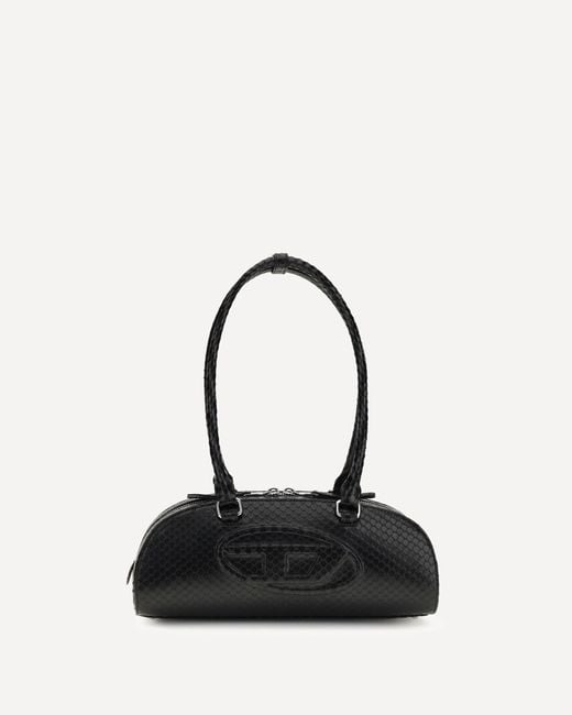 DIESEL Black 1Dr Dome Shoulder Bag