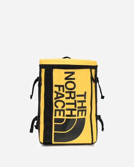 The North Face Yellow Base Camp Fuse Box Backpack for men