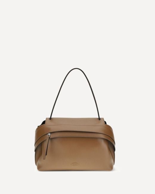 Tod's Natural Wave Medium Shoulder Bag