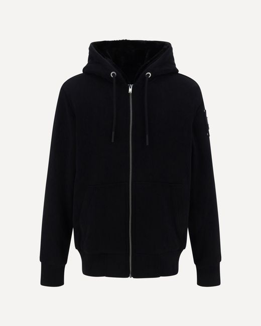 Moose Knuckles Blue Bunny Hoodie for men