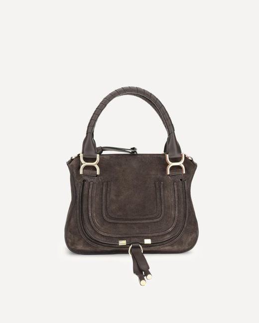 Borsa A Spalla Marcie Piccola di Chloé in White