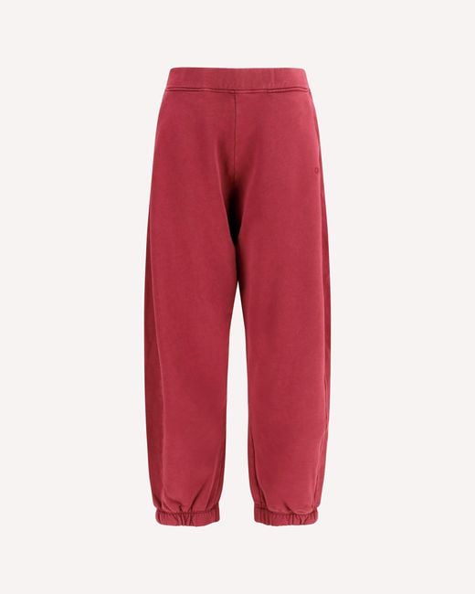 Off-White c/o Virgil Abloh Red Off Stamp Balloon Sweatpants