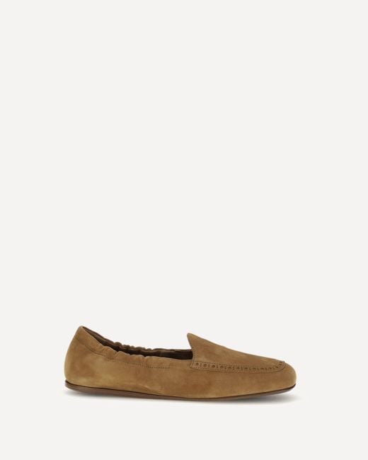 Church's Natural Suede Loafers