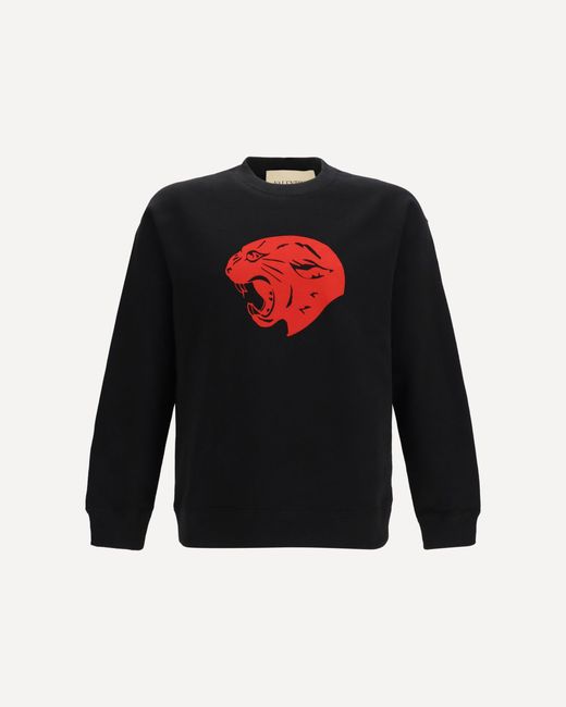 Valentino Black Panther Sweatshirt for men