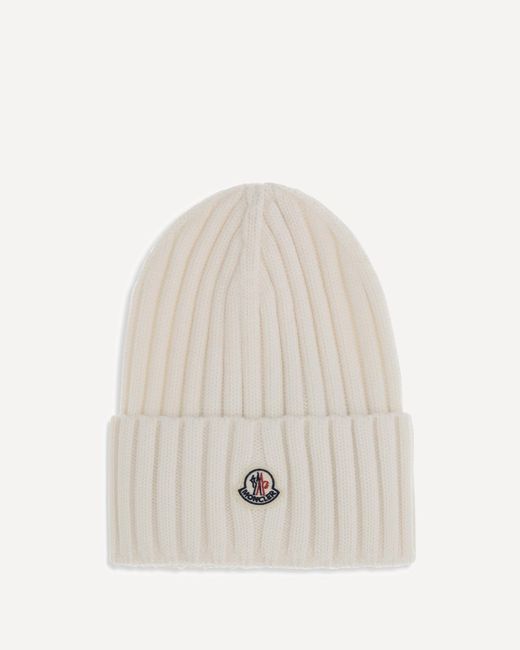 Cappello Beanie di Moncler in White