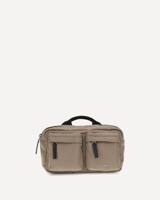 Givenchy Natural Essential U Canvas Fanny Pack for men