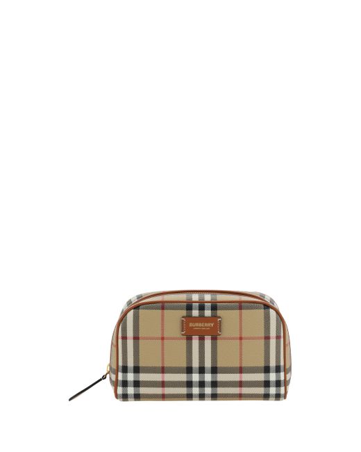 Burberry Metallic Cosmetic Pouch