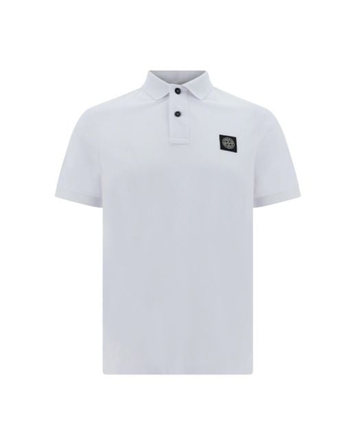 Mens stone island polo sale sale