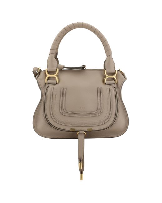 Borsa A Mano Marcie di Chloé in Natural