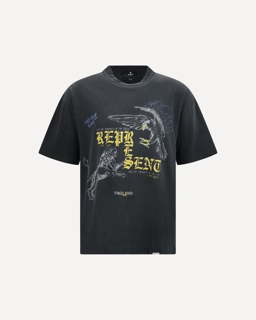 Represent Black Enemy T-Shirt for men