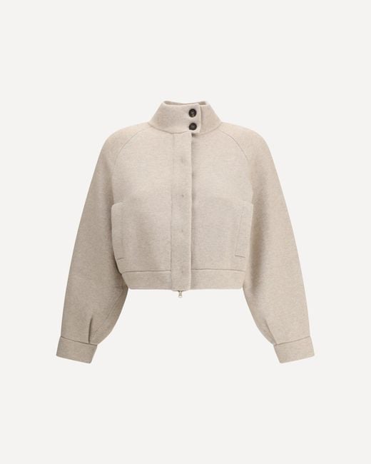 Brunello Cucinelli Women's Natural Cashmere Cardigan