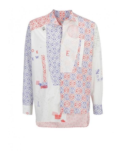 loewe white shirt
