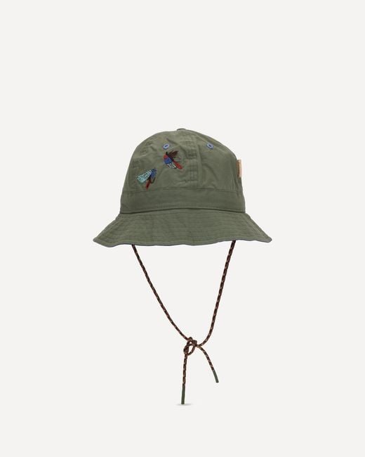 Barbour Green Rain Hat By X Paul Smith for men