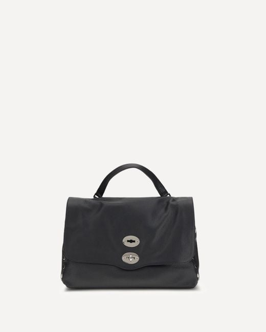 Zanellato Black Postina Daily Shoulder Bag