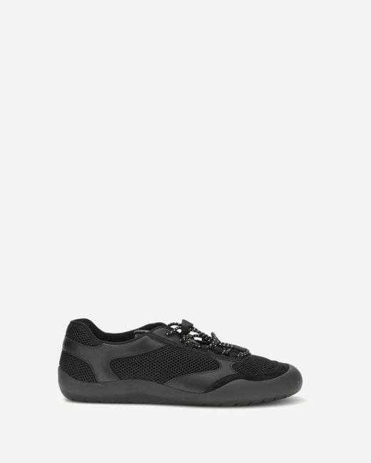 Prada White Speedrock Sneakers for men