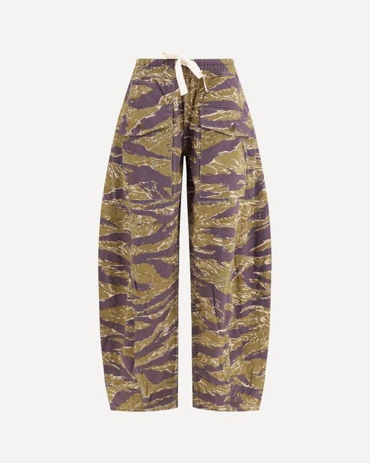 R13 White Reversible Pants