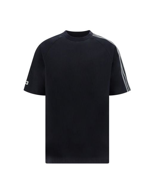 Y-3 Black T-shirts for men
