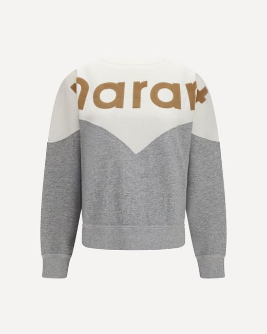 Isabel Marant Gray Cotton Houston Sweatshirt