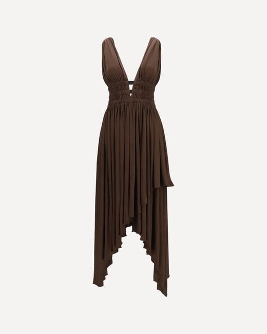 Alaïa Natural Deesse Dress