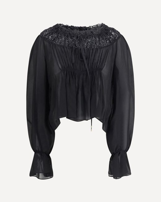 Top Con Scollo di Chloé in Black