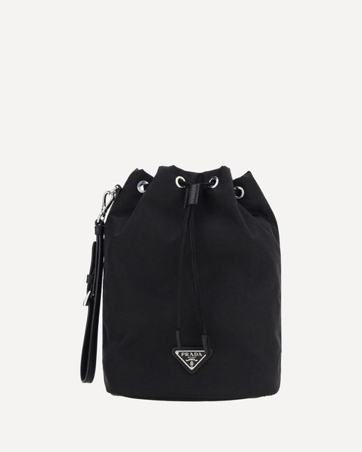 Prada Black Re-Nylon Bucket Bag