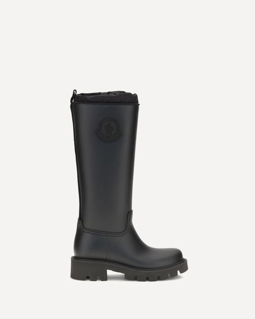 Moncler Black Waterproof Knee-High Kickstream Boots