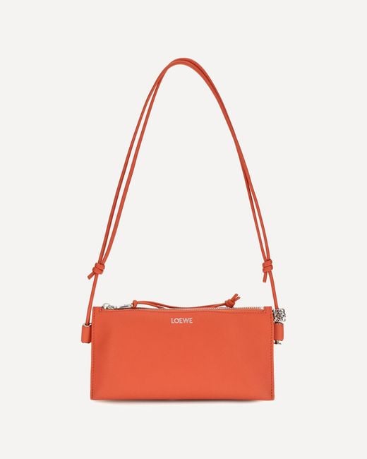 Loewe Red Joya Clutch Bag
