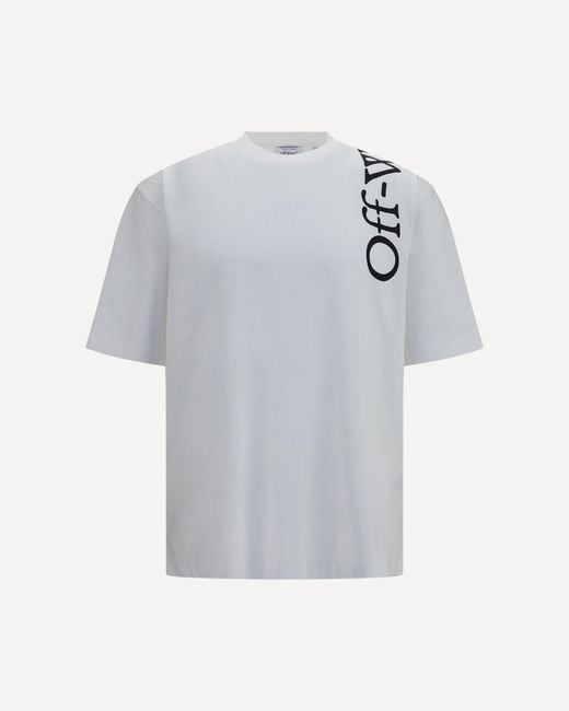 Off-White c/o Virgil Abloh White Vertical Bookish Skate T-Shirt for men