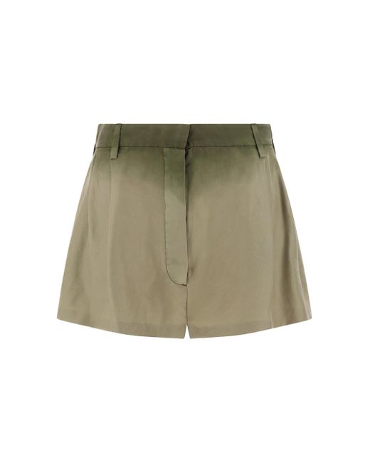 Prada Green Bermuda Shorts