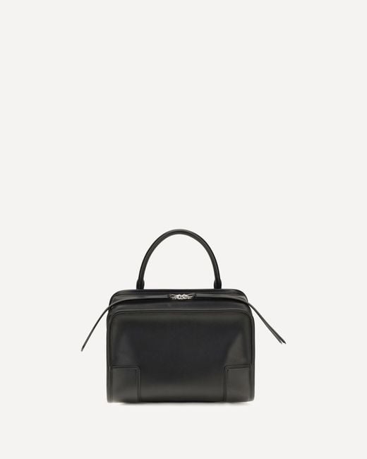 Loewe Black Medium Amazona 180 Calfskin Top Handle Bag