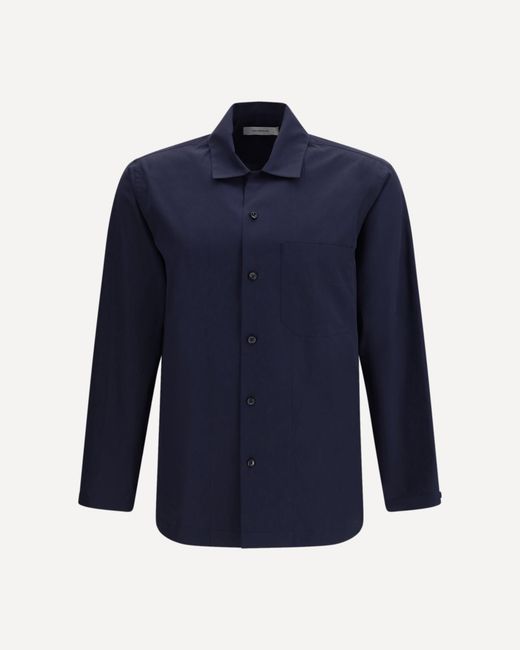 Umit Benan Blue Havana Shirt for men