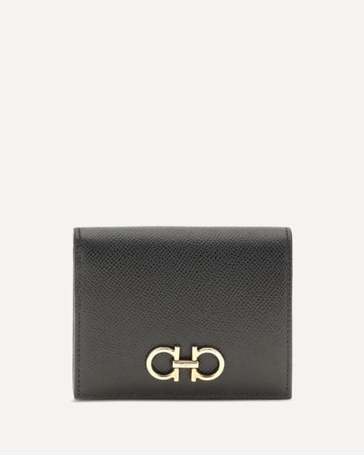 Ferragamo Gray Calfskin Wallet