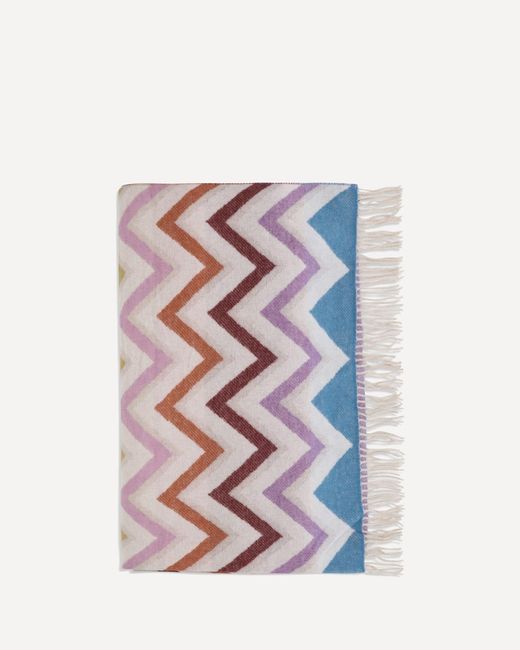 Missoni White Wool-Blend Watamu Plaid