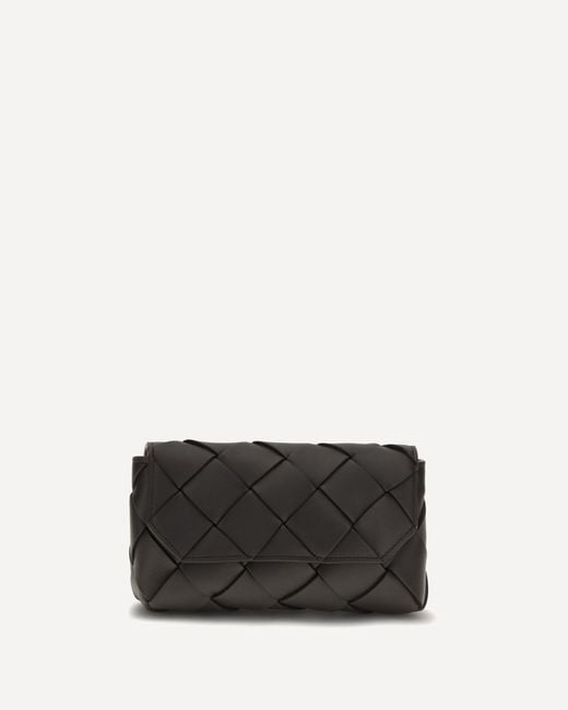 Bottega Veneta White Leather Fanny Pack for men