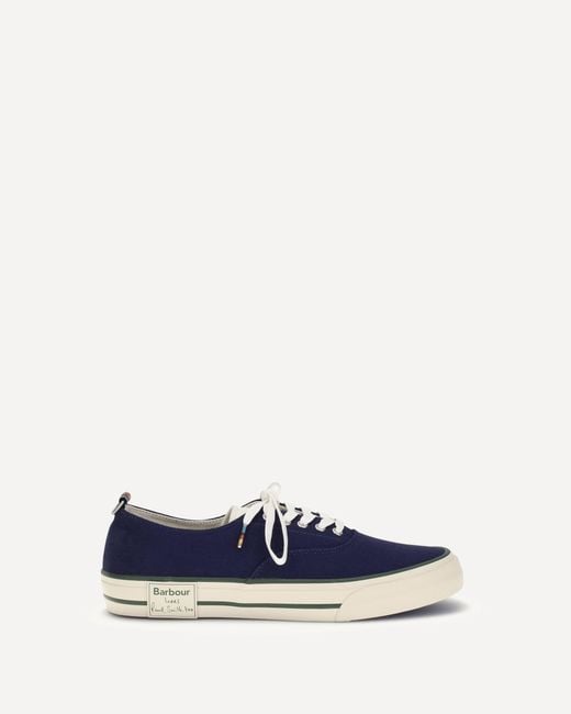 Barbour Blue X Paul Smith Sneakers for men