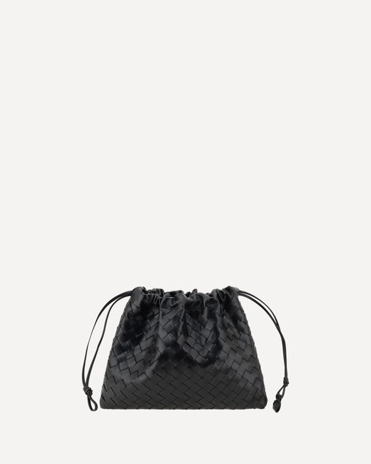 Bottega Veneta Black Medium Clutch Bag