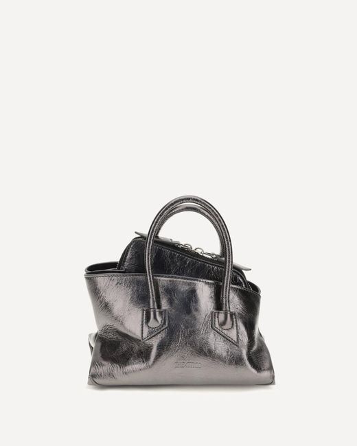 The Attico Gray La Passeggiata Mini Handbag