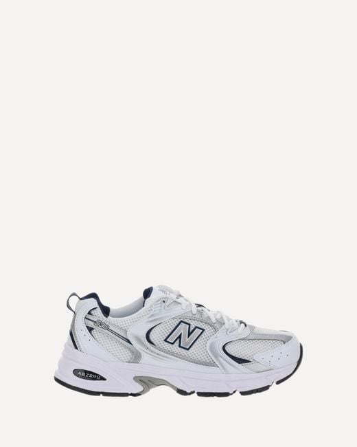 New Balance White 530 Sneakers for men