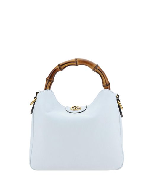 Gucci Blue Mini Diana Handbag