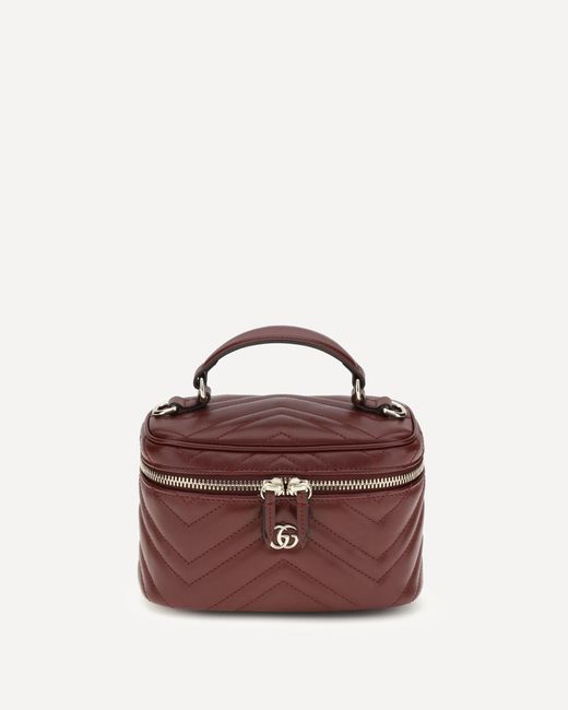 Gucci Brown Vanity Mini Shoulder Bag
